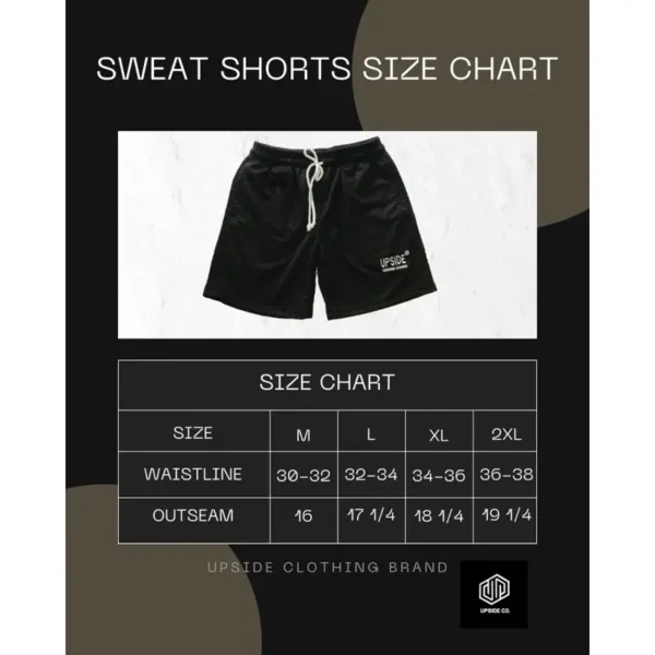 Upside Clothing Sweatshorts V1 "EMBROID" Calamba