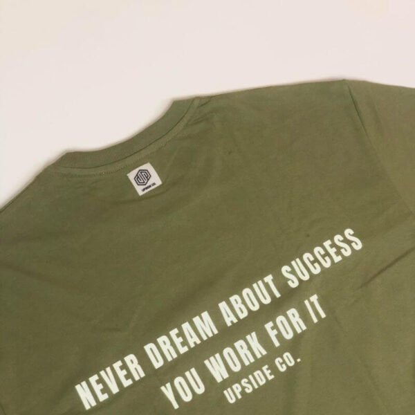 Upside NEVER DREAM ABOUT SUCCESS Sage Green